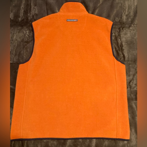 IZOD PerformX Performance Fleece Shell Vest Outerwear Gorpcore Bungee Toggle Zip - Picture 3 of 15